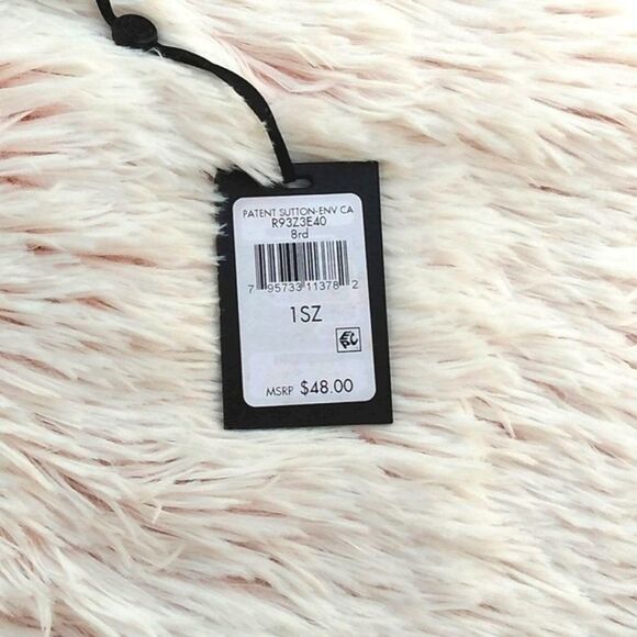 DKNY Patent Leather Sutton Red Gigi Envelope Cardcase - Picture 5 of 5